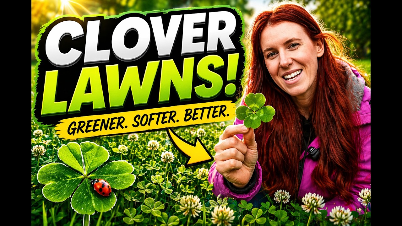 My Clover Lawn After One Year... It's not THAT wonderful