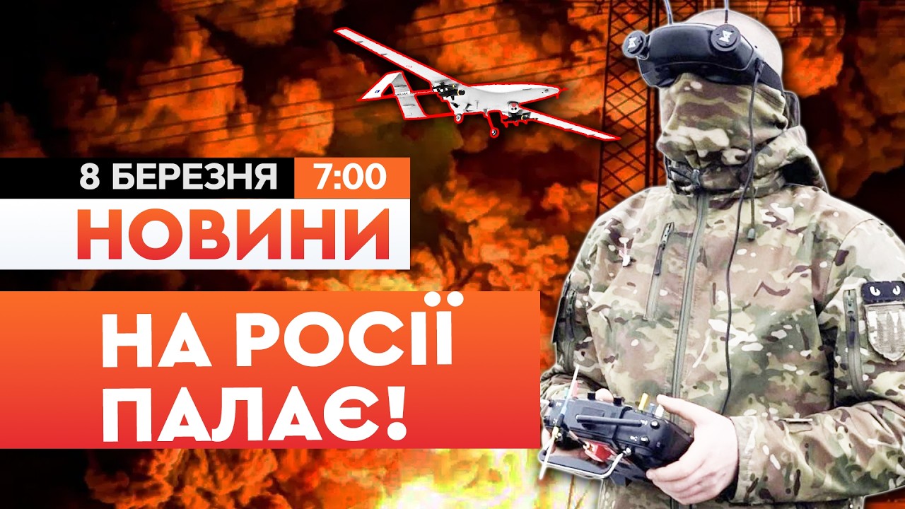 🔥 ЗАЙНЯЛАСЯ ПОЖЕЖА! БПЛА АТАКУВАЛИ нафтовий вузол РФ 
