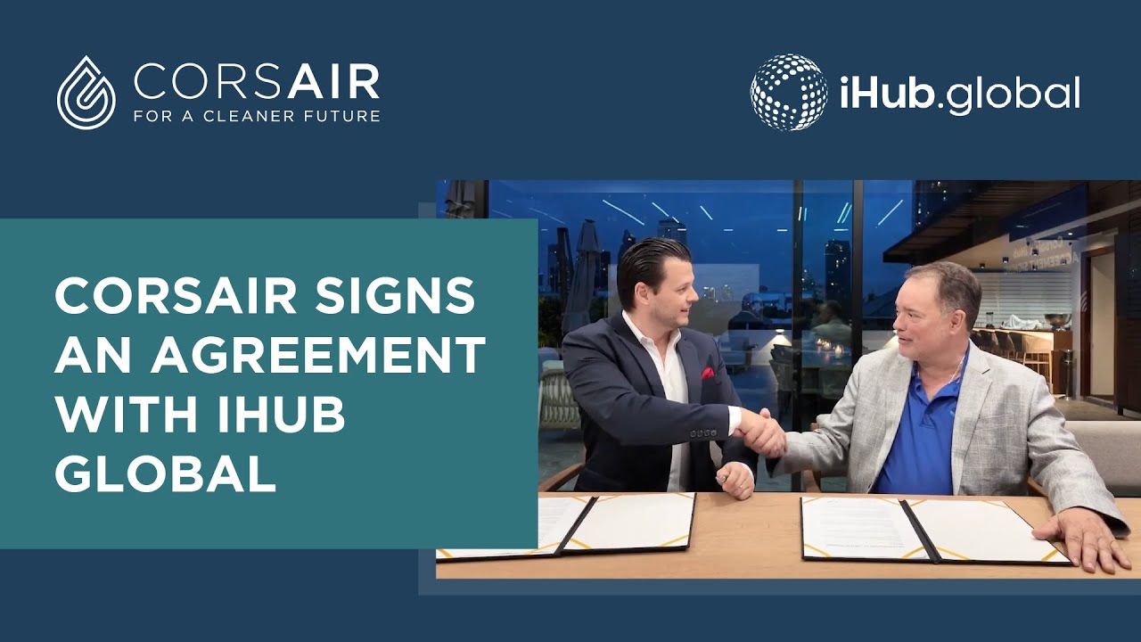 CORSAIR SIGNS AN AGREEMENT WITH iHUB