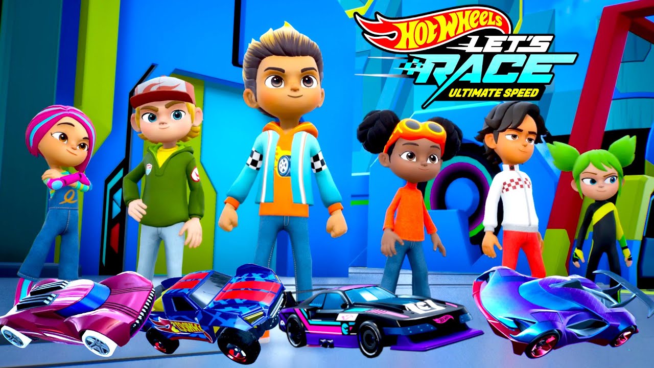 Hot Wheels Let's Race Ultimate Speed ​​– Круиз на Street Shrieker против Spark на Super Twin Mill