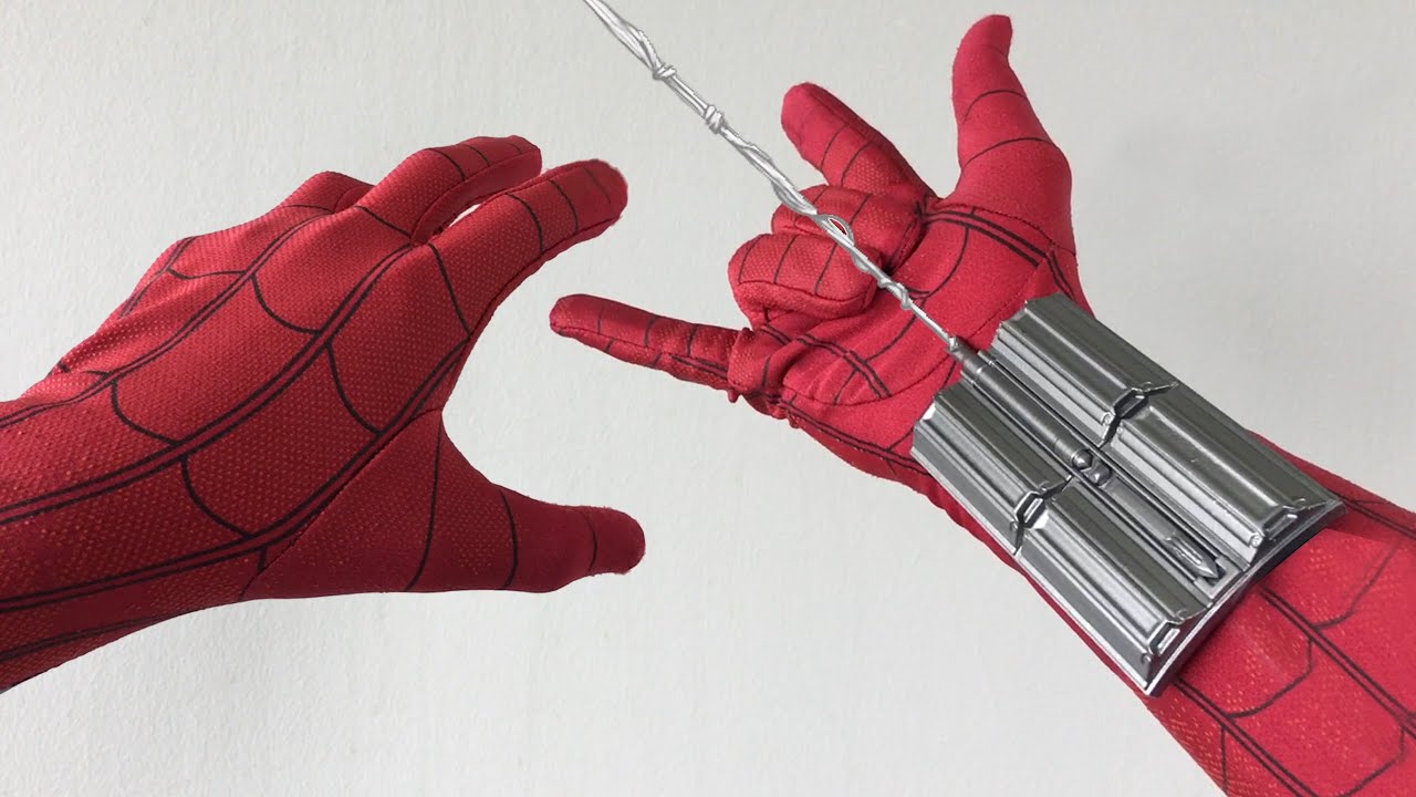 Spiderman Bros Unboxing Web Shooter SPIDER-MAN BRAND NEW DAY!! Real life Web Shooter