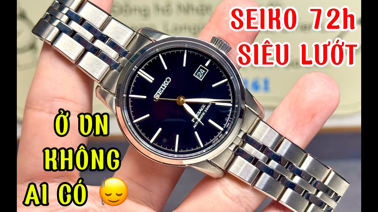 30/1|🔥[SIÊU LƯỚT] Seiko SARX107 – Mặt Sơn Mài Urushi Đỉnh Cao Có Mặt Số “Đắt Giá” Nhất JP