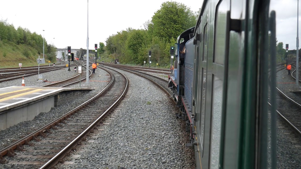 Great Northern Railway (Ireland) V Class Compound No 85 Merlin, Droheda 9th May 2019