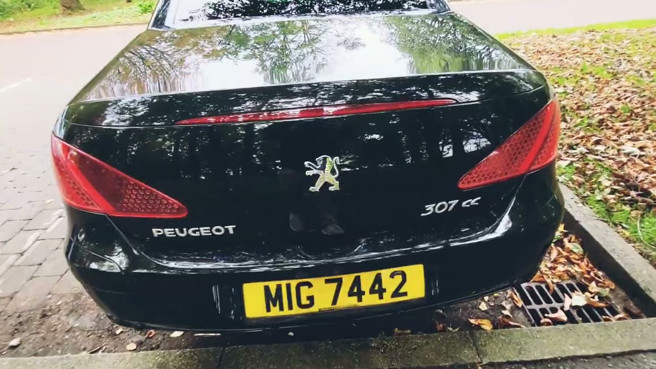 Peugeot 307cc Convertible. 2007. 2.0L diesel.