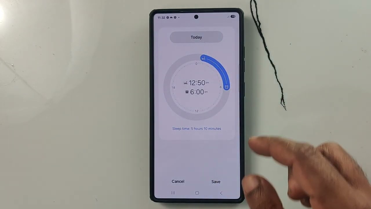 Как добавить время сна в приложение Samsung Health