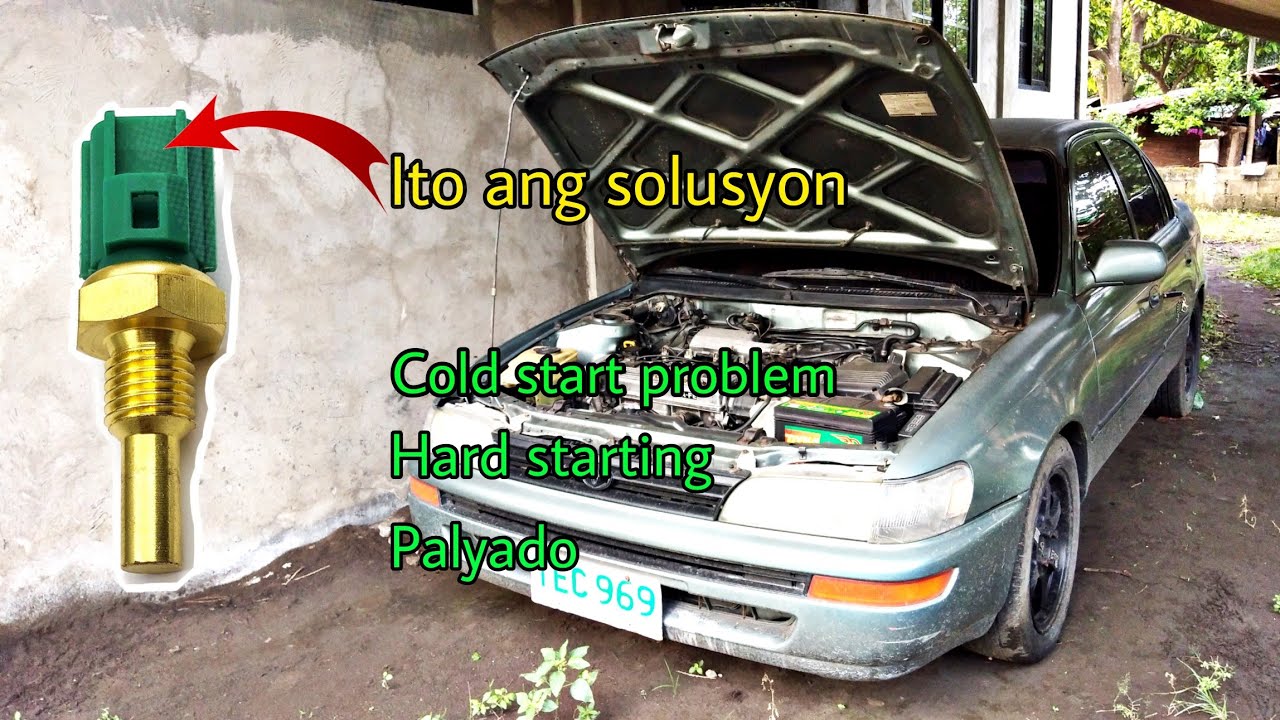 Toyota bigbody gli cold start problem, Hard starting at palyado ito ang solusyon | ECT Sensor