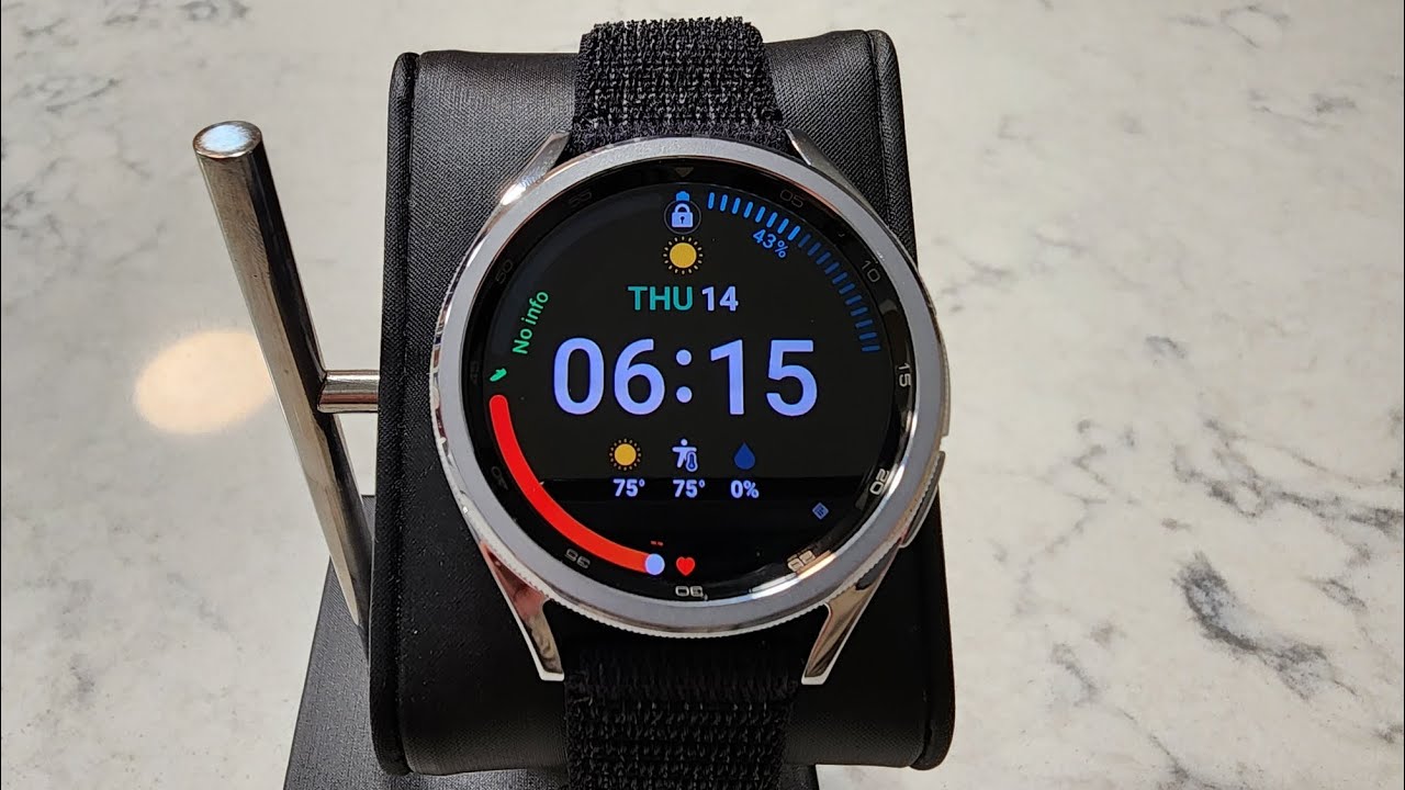 Samsung Galaxy Watch6 Classic is 14.6mm thick, not 10.9mm. Fit on 6.5 in 16.5cm wrist (43mm version)