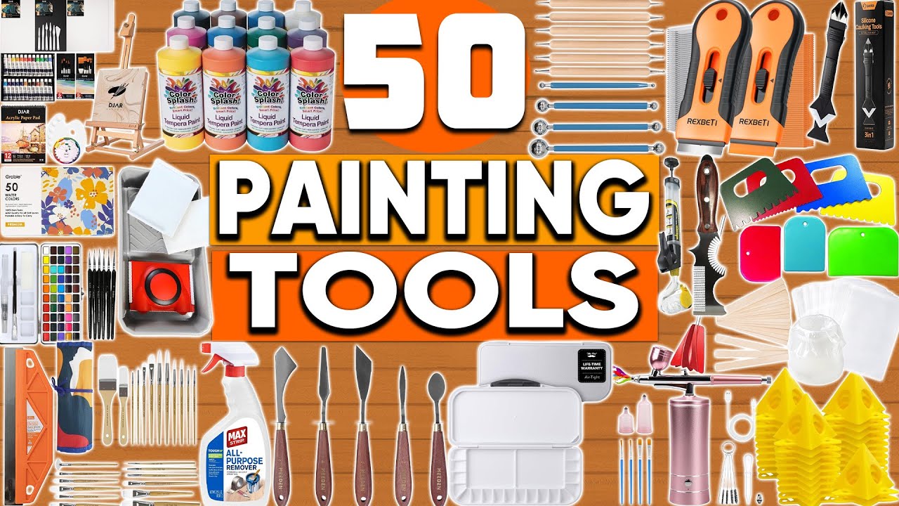 Top 50 Painting Tools on Amazon Every Painter Needs