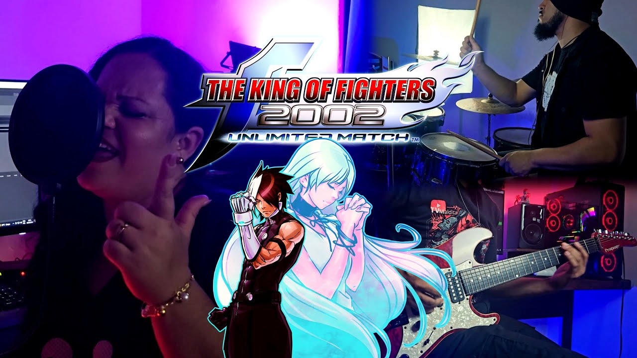 KOF 2002 Unlimited Match - Ж - Nameless Theme - Full Band + Vocal Cover