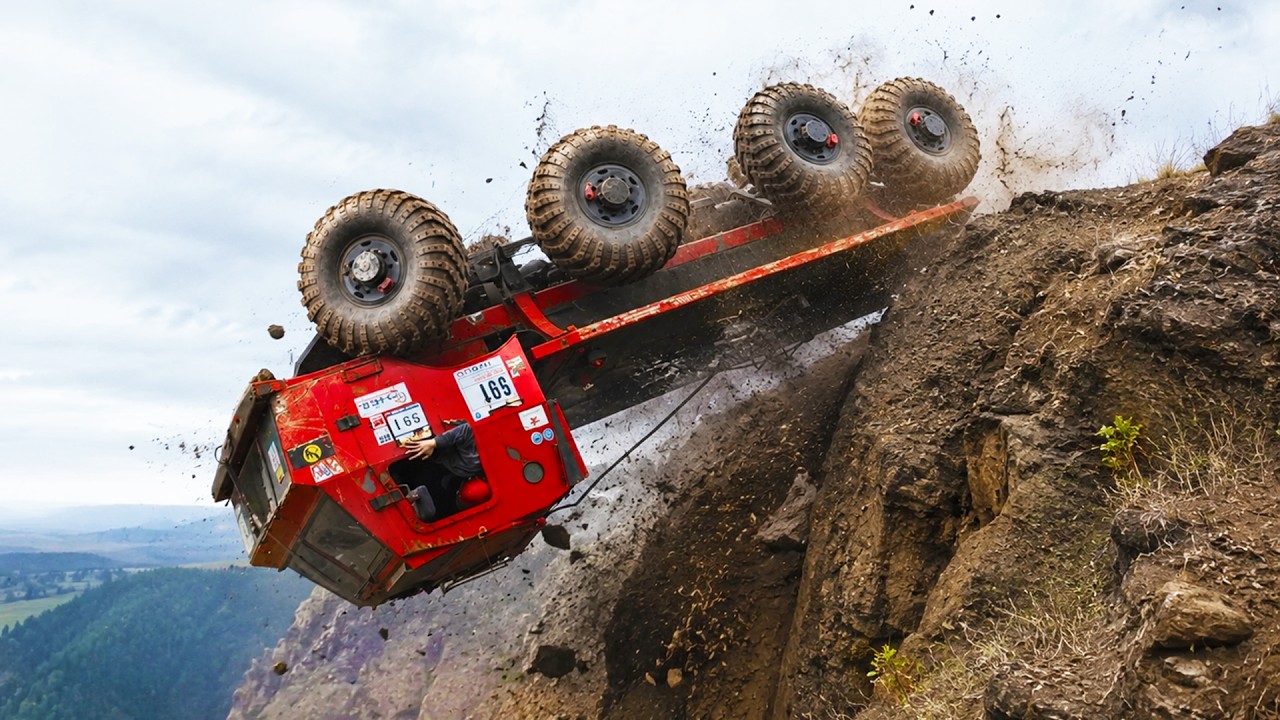 Extreme Off-Road Truck Titans vs Terrain | Hill | Mud