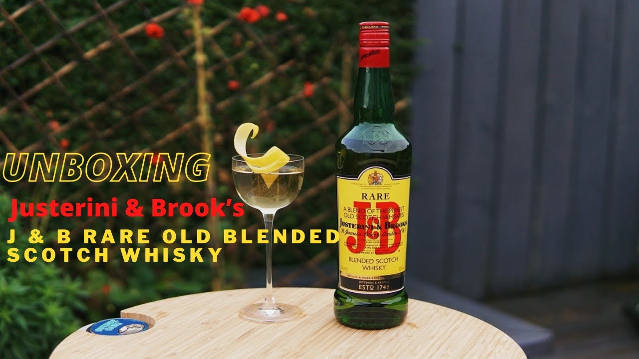 J&B Rare Blended Scotch Whisky Unboxing #After9Wine #AfterNineWine