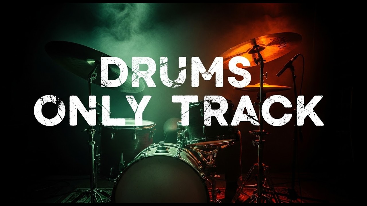Drums Only Track for Deep Delta Blues Practice