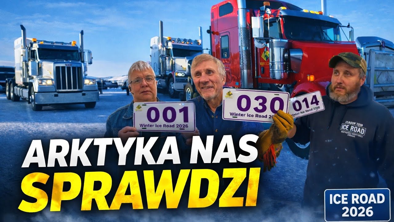 Odbieramy tablice na Ice Roads – oficjalny start sezonu 2026. 