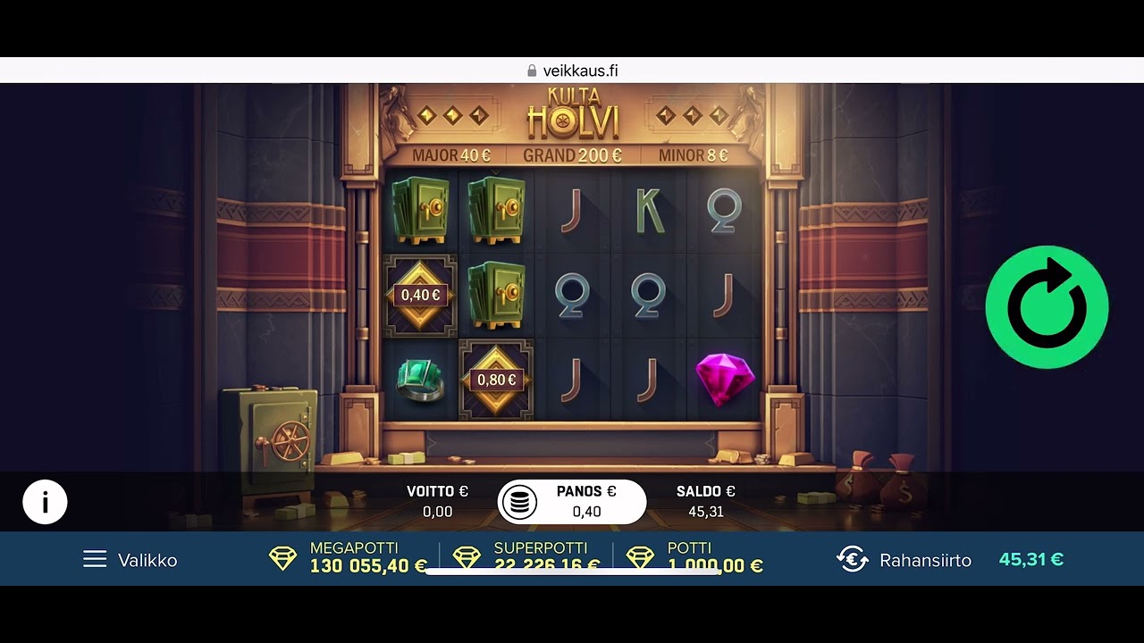 Kultaholvi (big win)