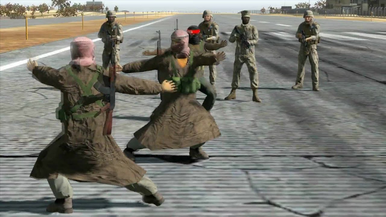 Arma 2 Dance Battle: Afganistan vs USA