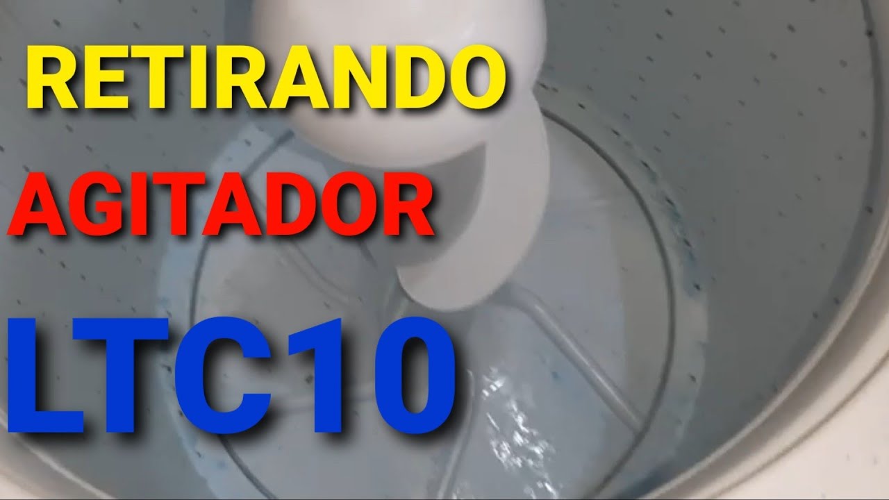 COMO RETIRAR O AGITADOR DA ELECTROLUX LTC10