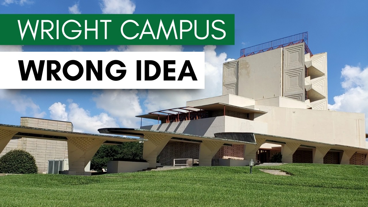 I Visited The University Designed By Frank Lloyd Wright
