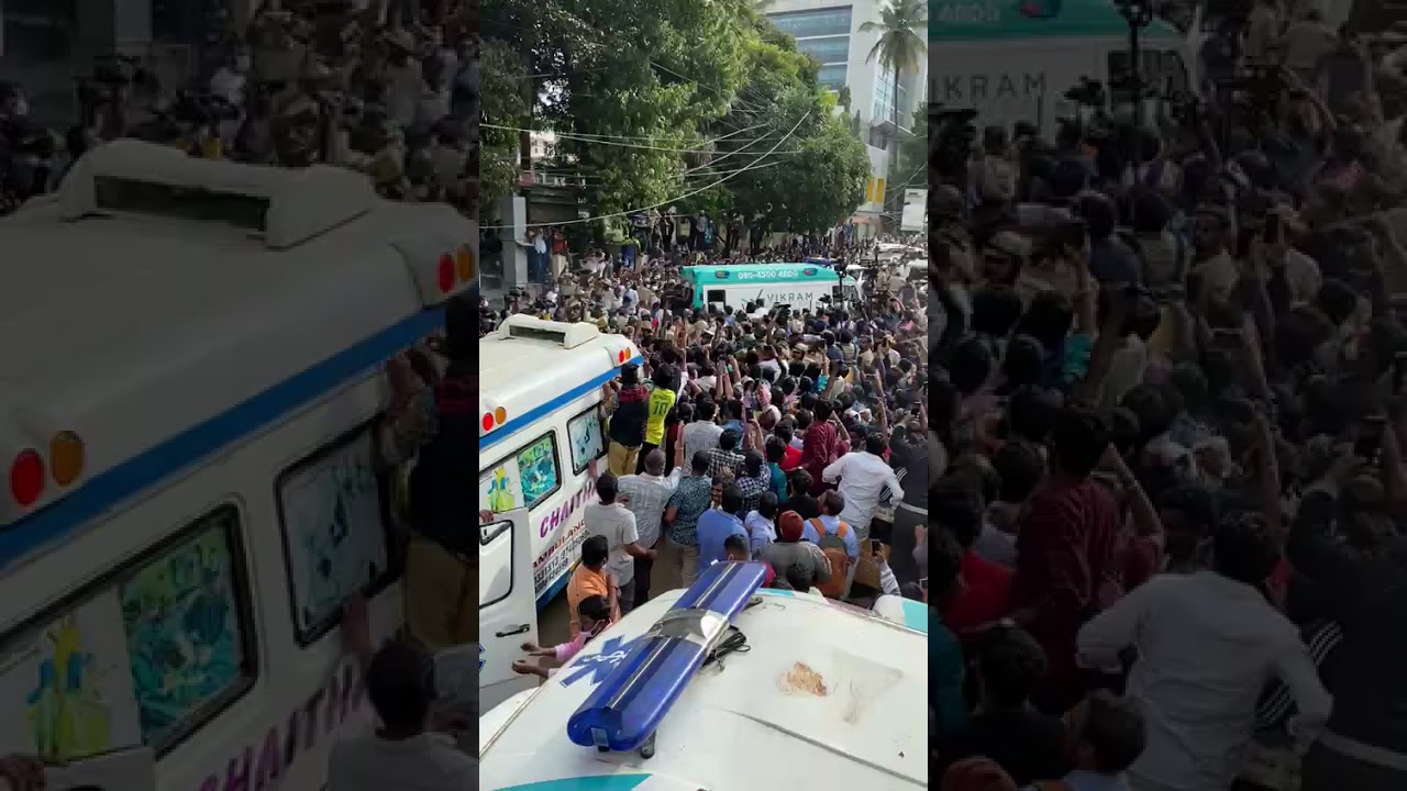 PUNEETH RAJKUMAR DEATH VIDEO..🙏🙏🙏