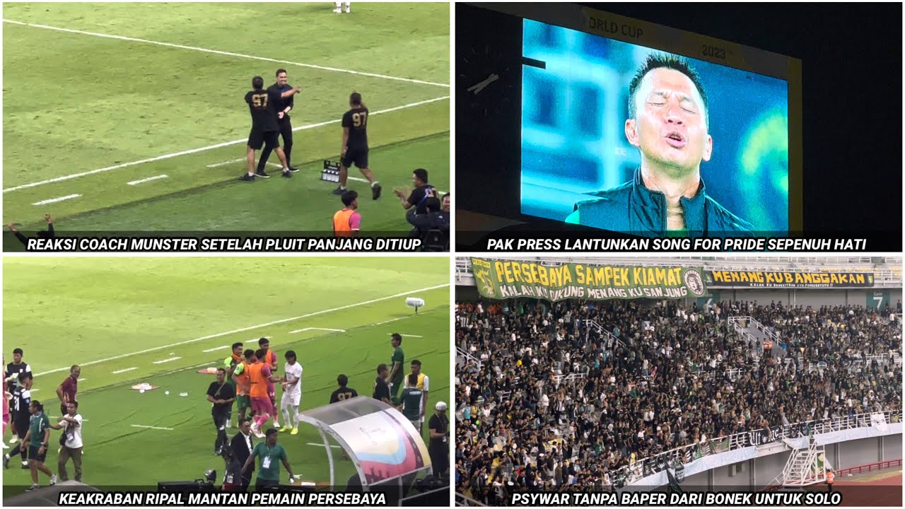 PERSEBAYA COMEBACK PERSIS SOLO | SUASANA AKHIR 5 LAGA TAK TERKALAHKAN
