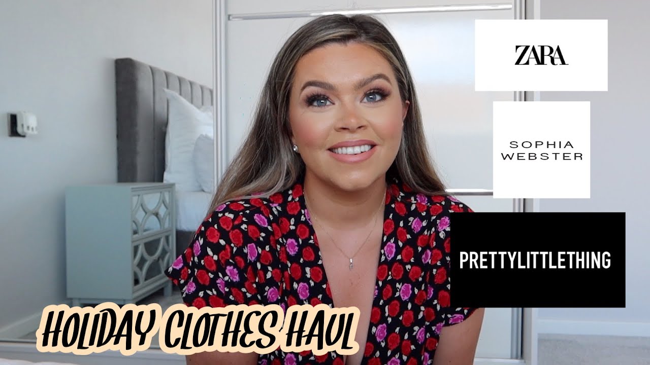 HUGE HOLIDAY CLOTHING HAUL & TRY ON | PAIGE