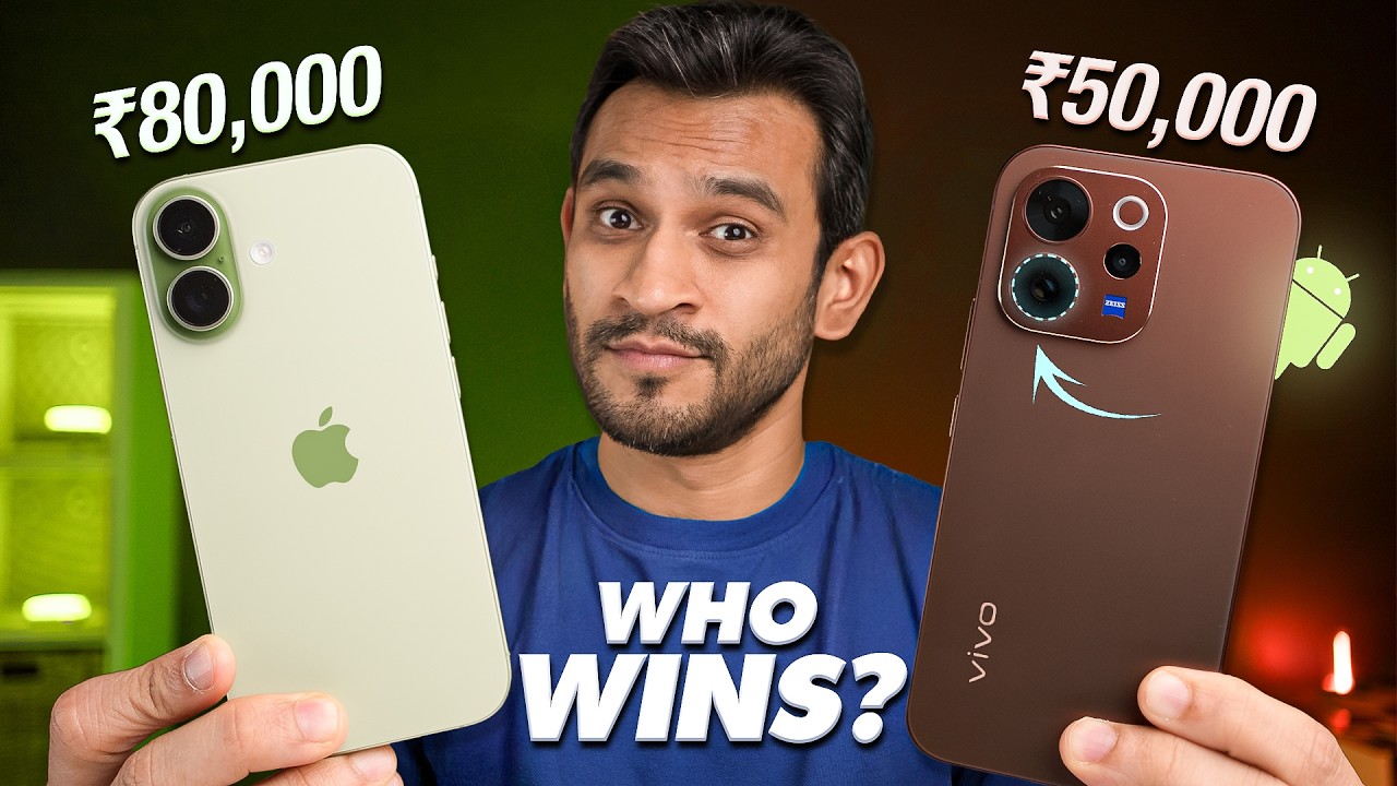 50 000 рупий Android против 80 000 рупий iPhone – правда о камерах, которая нужна каждому в 2026 ...