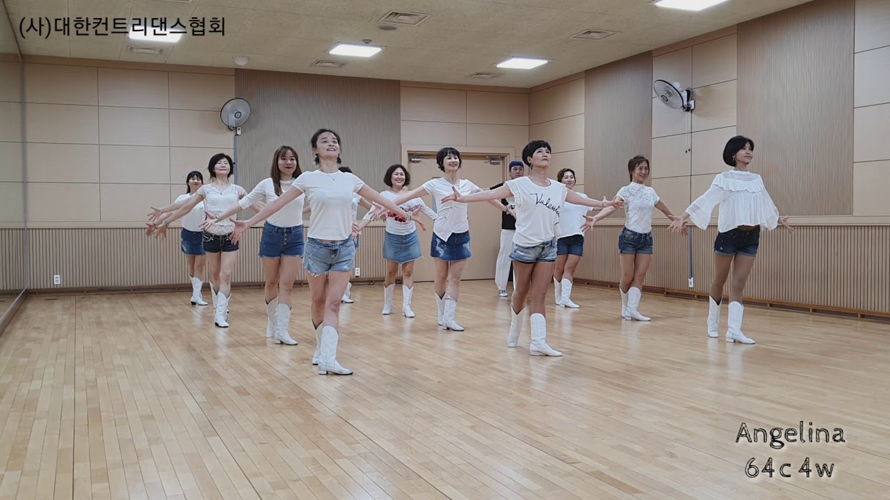 Angelina  Line Dance (Dance & Count)