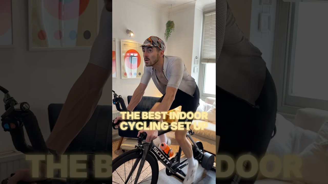 Indoor cycling set up for beginners #zwift #zwiftcog #cycling