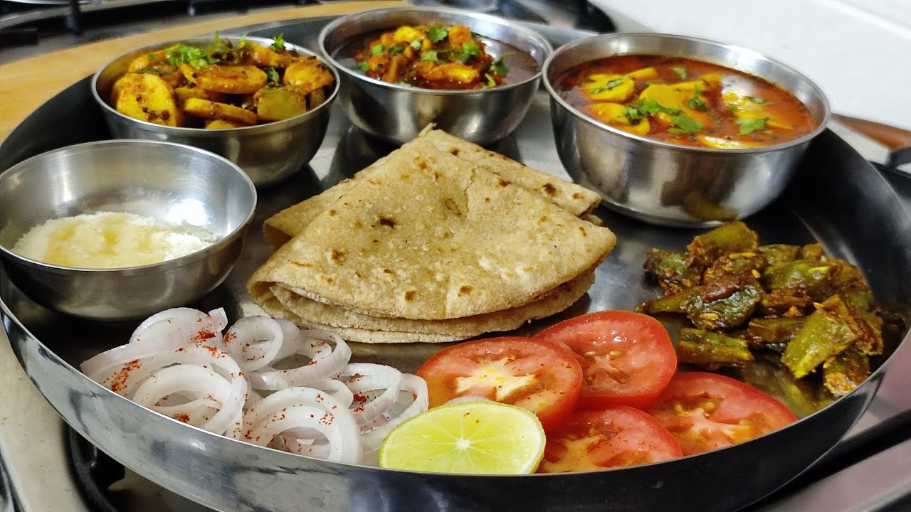 कौनसा मौसमी खाना है राजस्थानी लंचडिनर की थाली में आज ❓स्वाद भी सेहत भीRajasthani lunch dinner recipe