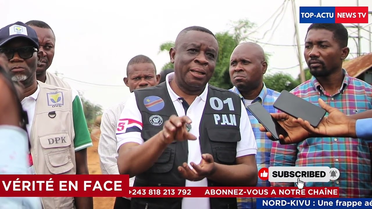 BANDUNDU : SUR TERRAIN, LE GOUVERNEUR PHILIPPE AKAMITUNA ACCÉLÈRE LA MODERNISATION DE LA VOIRIE