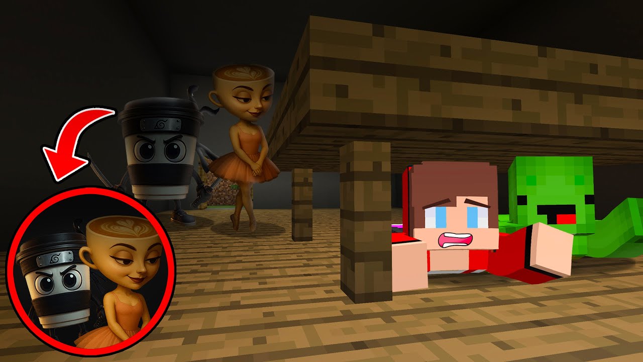 Hide Under The Bed from BALLERINA CAPUCHINA & CAPUCHINO ASSASSINO in Minecraft - Maizen Journey