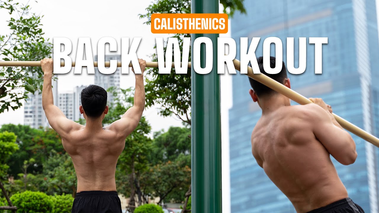 (GIVEAWAY) TẬP LƯNG theo phong cách Street Workout với xà đơn | CALISTHENIC BACK WORKOUT | SHINPHAMM