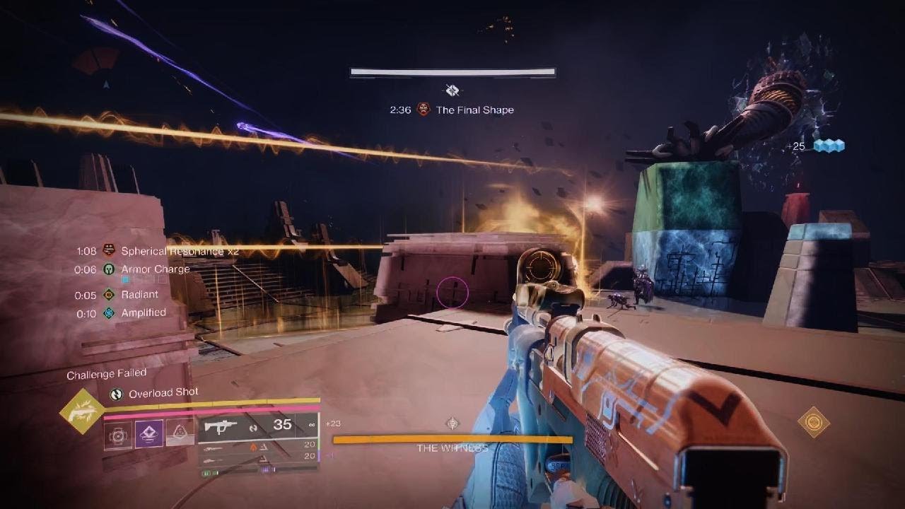 Solo witness but with a hand cannon