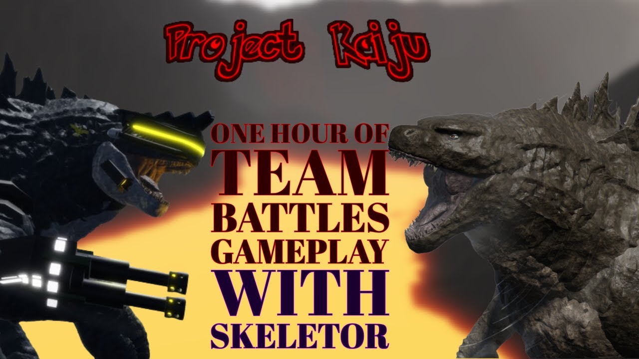 One Hour Of Team Battles Gameplay With @The_Tyrannic! Project Kaiju 4.0