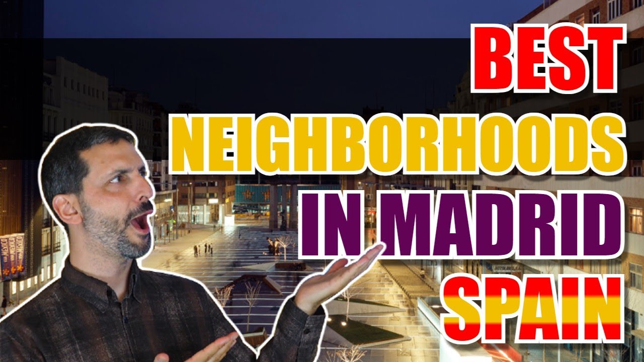 🚥TOP 5 BEST NEIGHBORHOODS IN MADRID DOWNTOWN