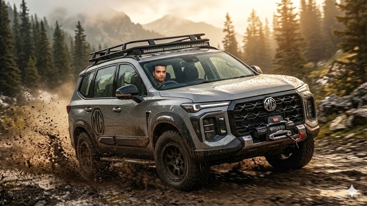 Fortuner ka Game Over? 💀 MG Majestor Triple Locker Offroad Test! 🏔️