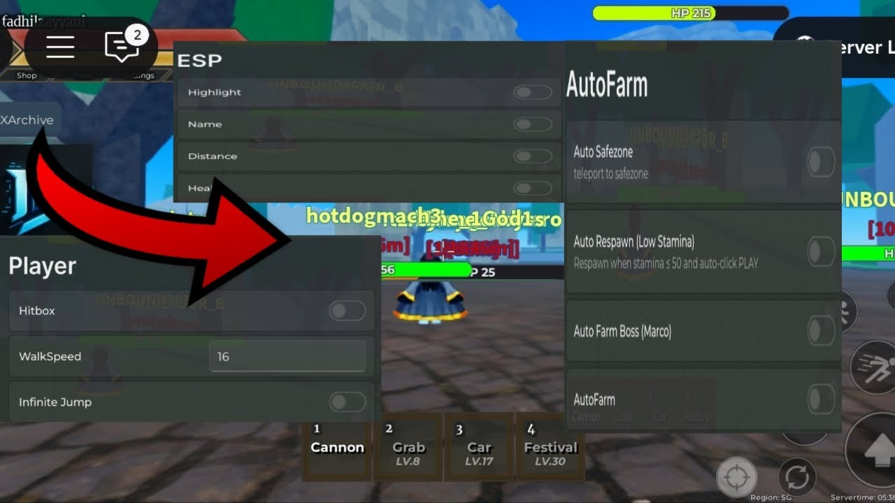 NEW Fruit Battlegrounds Script! Auto Hitbox + Auto Farm + Teleport OP🔥