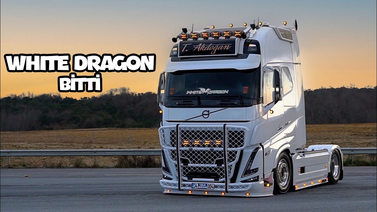 Alev Atan Tır ! Tanju Akdoğanın  White Dragon'u Bitti ! ! !