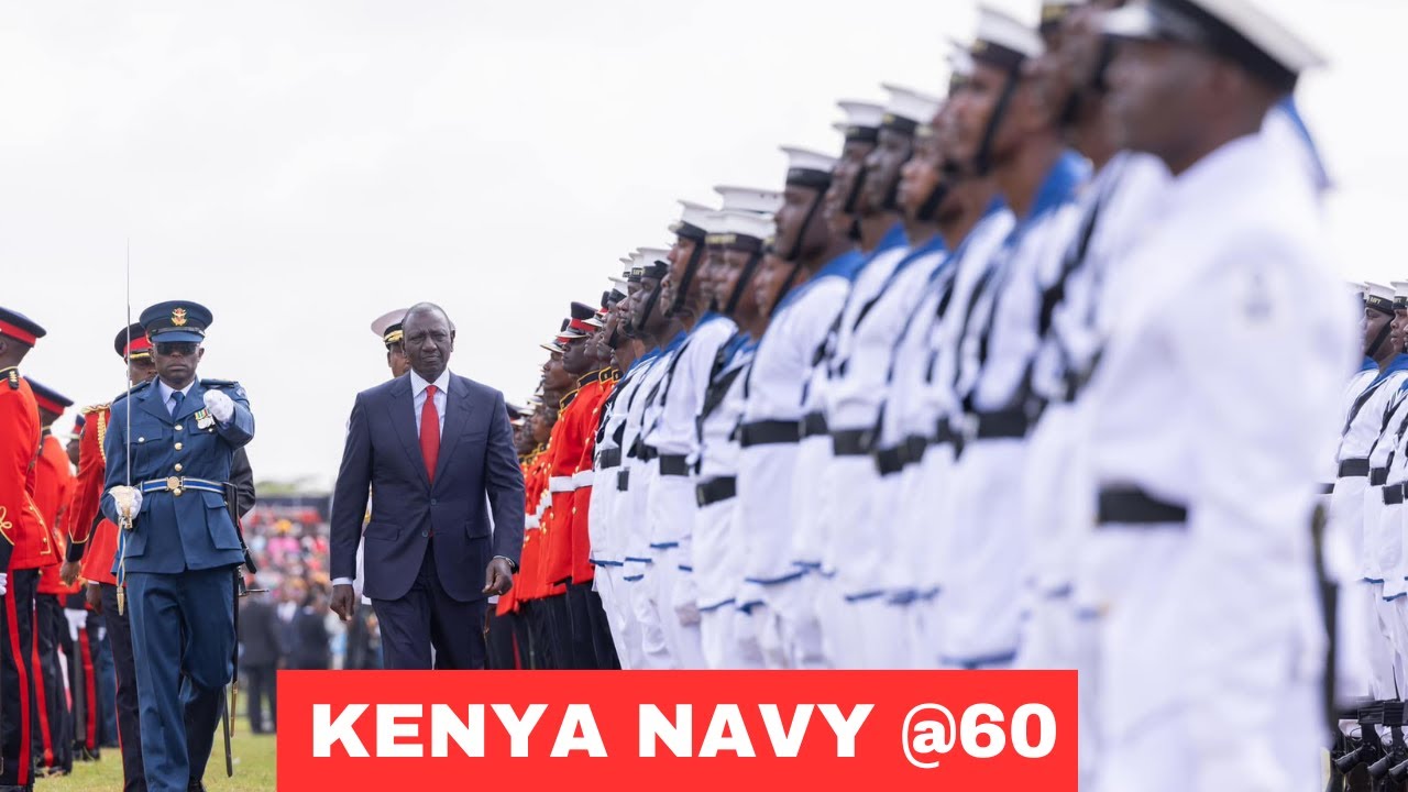 LIVE!! President Ruto Presiding Over Kenya Navy 60th Anniversary, Kenya Navy Base Mtongwe, Mombasa!