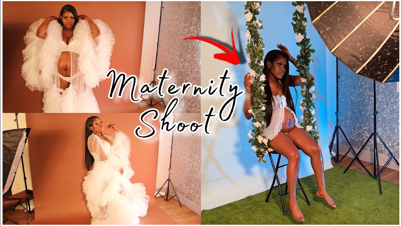 My Maternity Photo Shoot Went Like This 😭+ Mini Vlog|✨ft Luxeal Hair