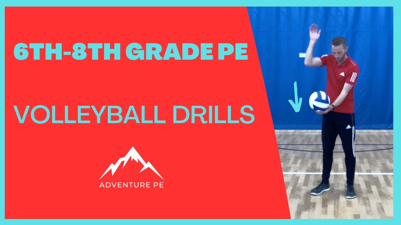 6th-8th Grade PE Volleyball Drills