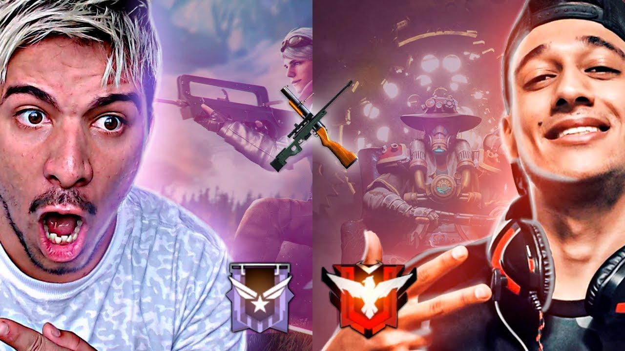 PLATINA VS MESTRE ! X1 DE PIADAS NO FREE FIRE Ft. El gato, Crusher, Gidee Msd