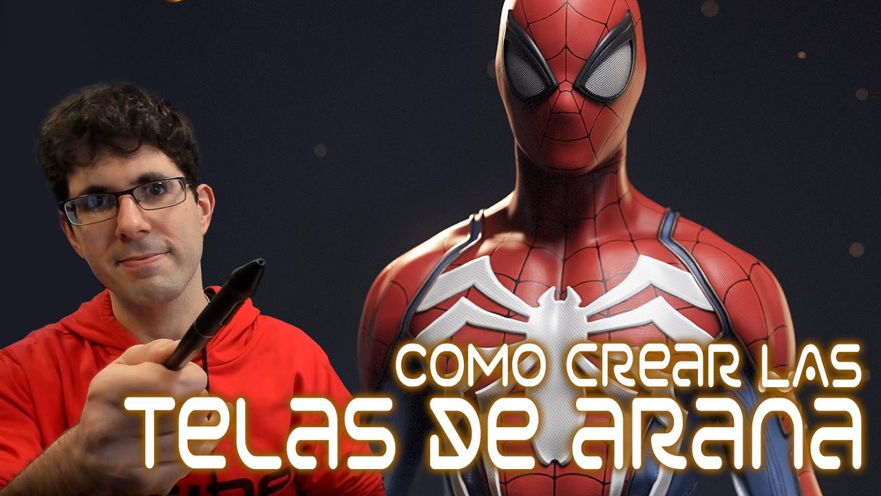 Como hacer las TELAS DE ARAÑA de SPIDERMAN en Zbrush | Tutorial en Español  #73