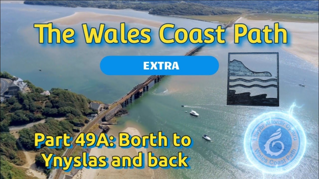 The Wales Coast Path (Extra) Part 49A:  Borth to Ynyslas and Back