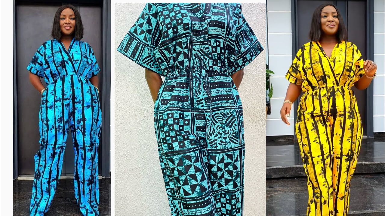 How to Cut and Sew a Jumpsuit with a Drawstring Casing