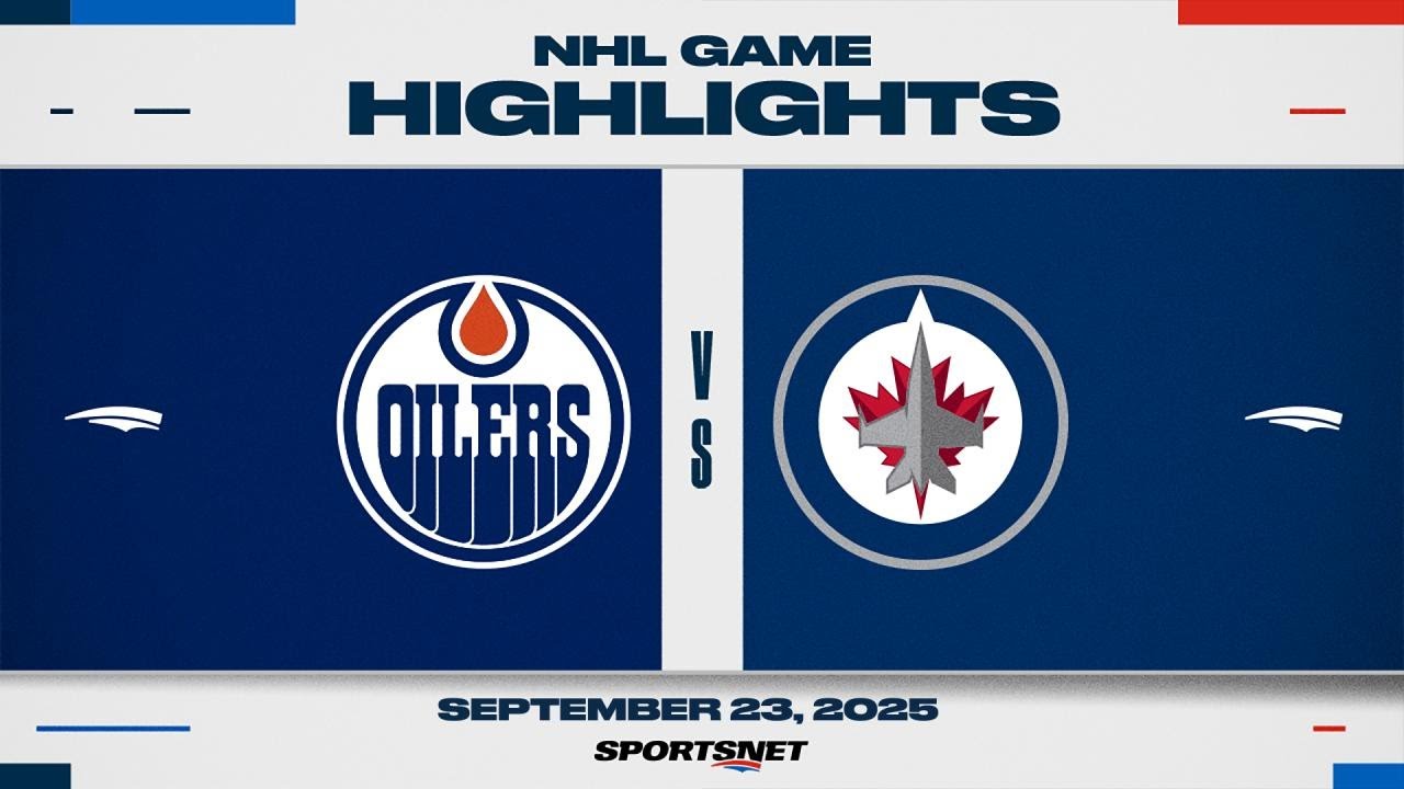 NHL Preseason Highlights | Oilers vs. Jets - September 23, 2025