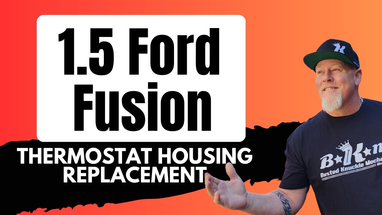 2016 1.5 Ford Fusion How to Replace Thermostat