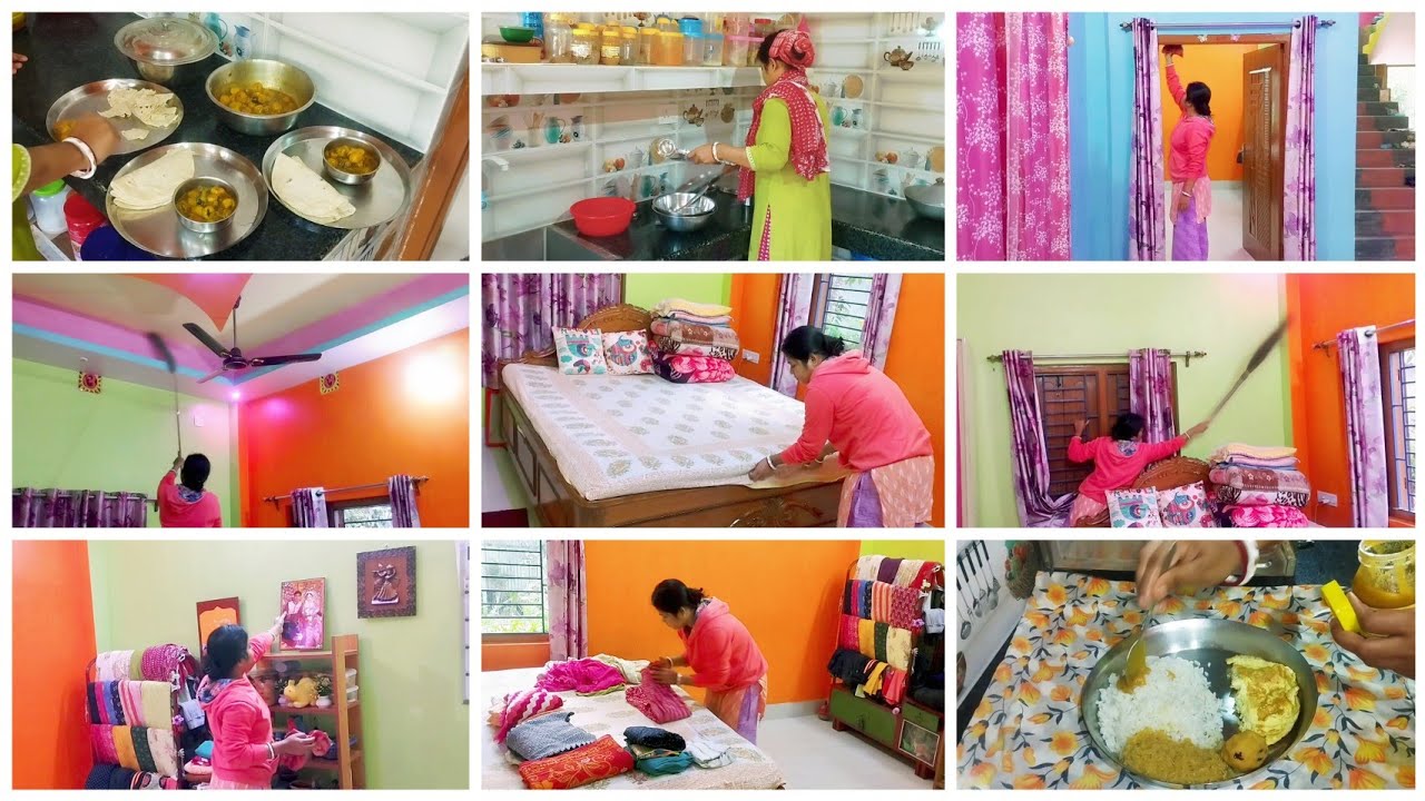 সকাল থেকে রাতের রুটির গুছিয়ে সংসার করতে আর বাড়ি ঘর পরিপাটি রাখতে আমি খুব ভালো বাসি। 