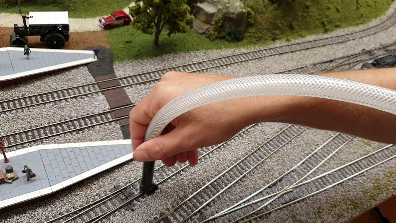 Best model railway track cleaning technique