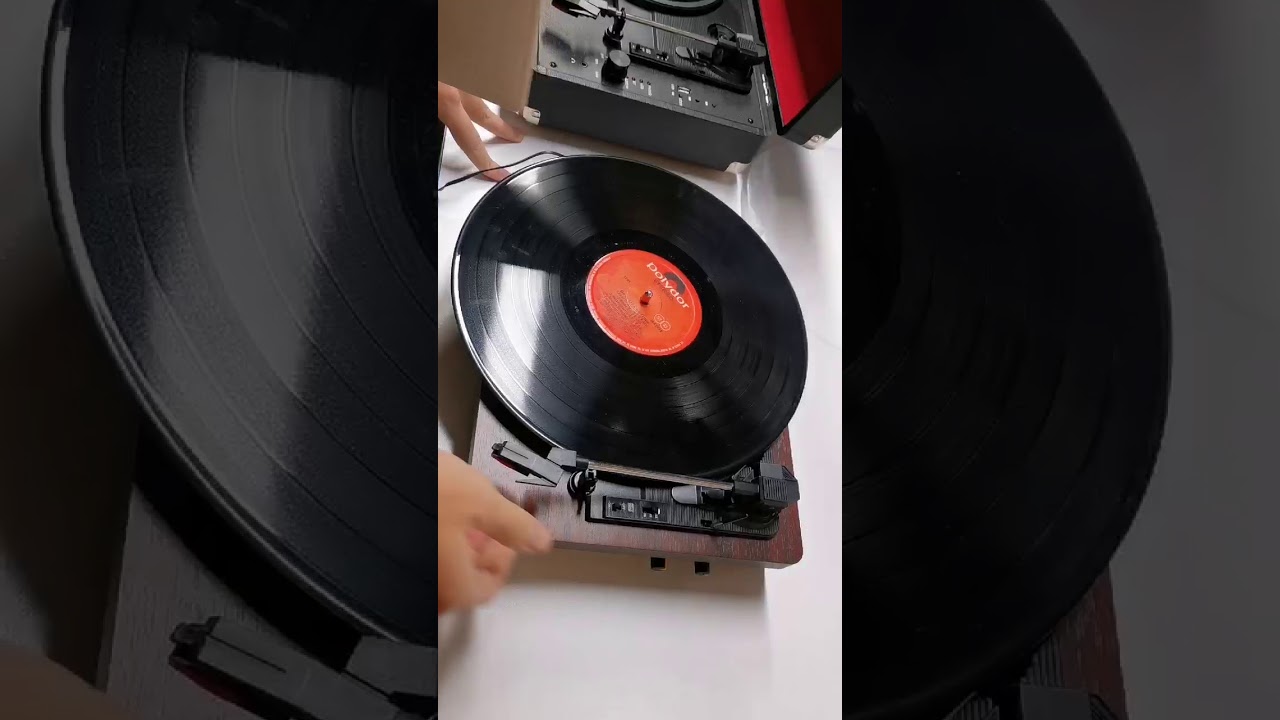 Electric Gramophone Mechanical Recording Record Player MDY-1305