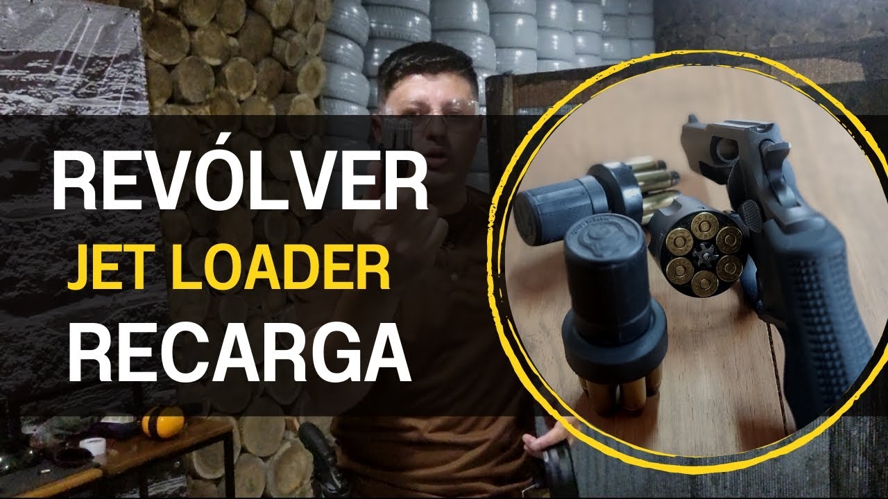 Recarga no Revólver Com Jet Loader